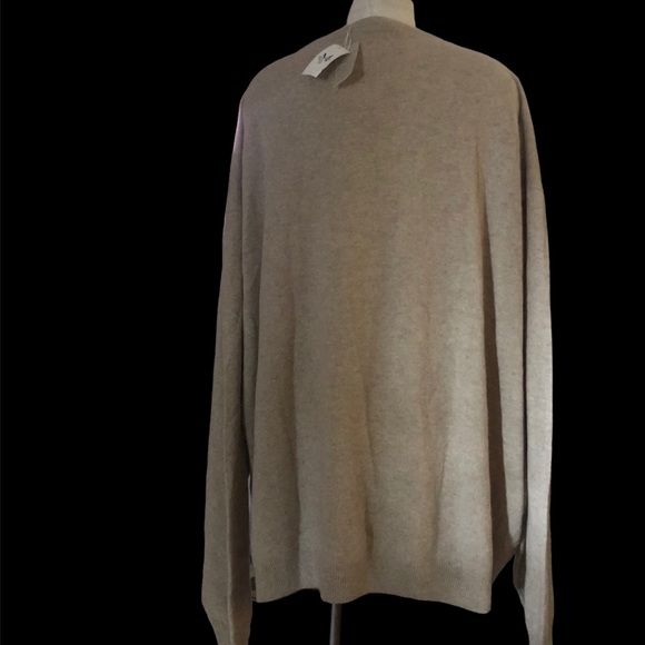 Pronto-Uomo Men’s Sweater 100%Cashmere size 6X - Picture 3 of 6